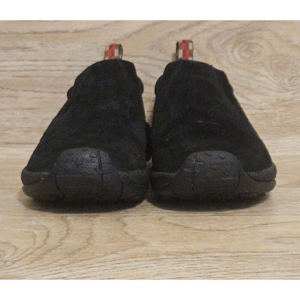 Merrell Women’s Black Suede Winter Moc Slip On Comfort Walking Shoes Size 7 - Picture 2 of 8